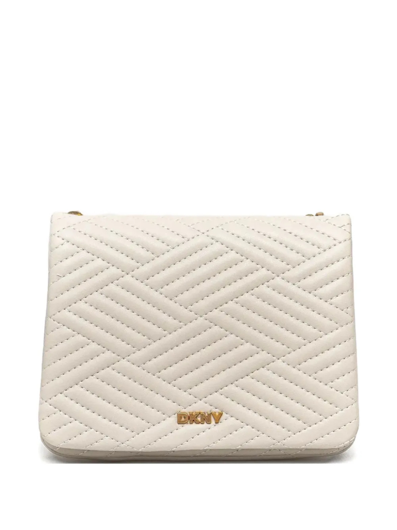 

Кожаная сумка через плечо DKNY, нейтральный