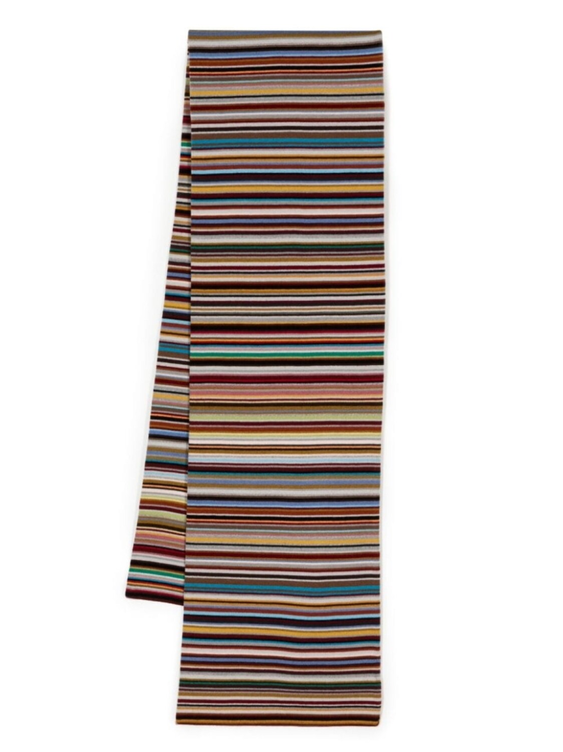

Шарф из вирджинской в полоску Paul Smith, мультиколор