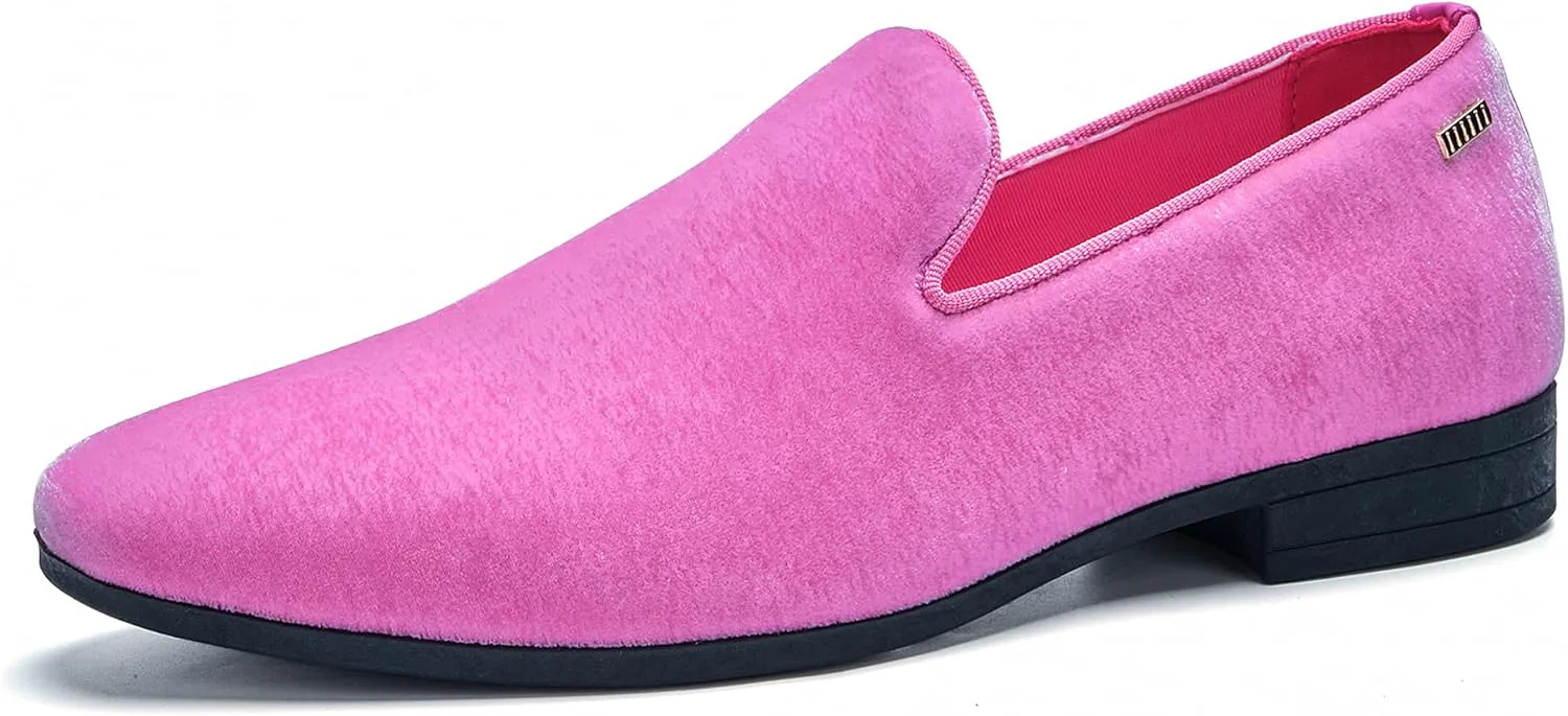 

ALLY UNION СОЗДАЙТЕ СИЛУ Мужские лоферы Нарядные Слипоны Для вечеринки Свадебные Пенни Смокинг Обувь ALLY UNION MAKE FORCE, розовый