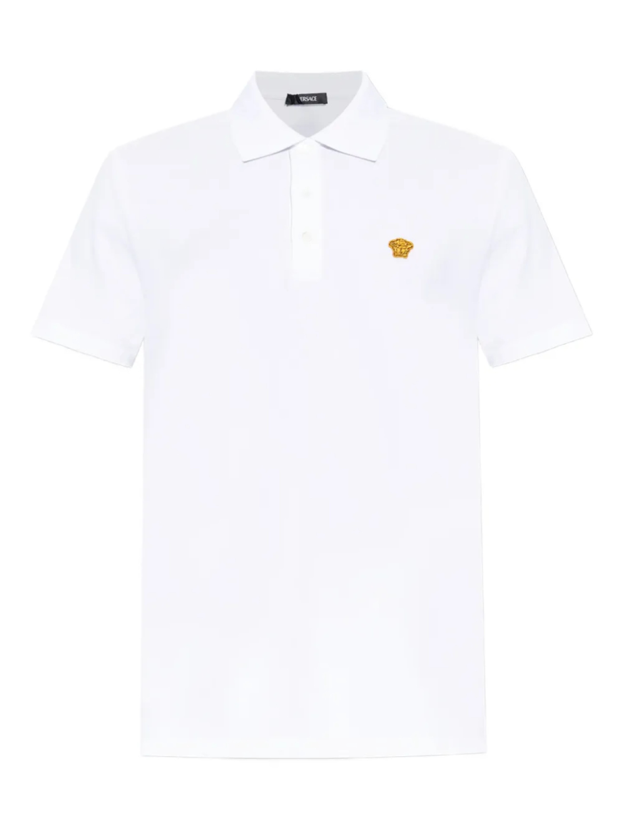 

Рубашка поло с изображением Медузы Versace, белый
