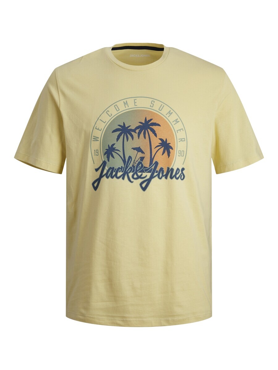 

Футболка JACK & JONES JJSummer Vibe, светло-желтый