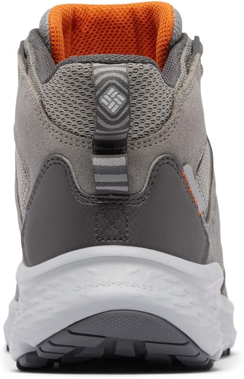 Columbia мужские походные ботинки Benson Mid, Stratus/Desert Orange — фото 4