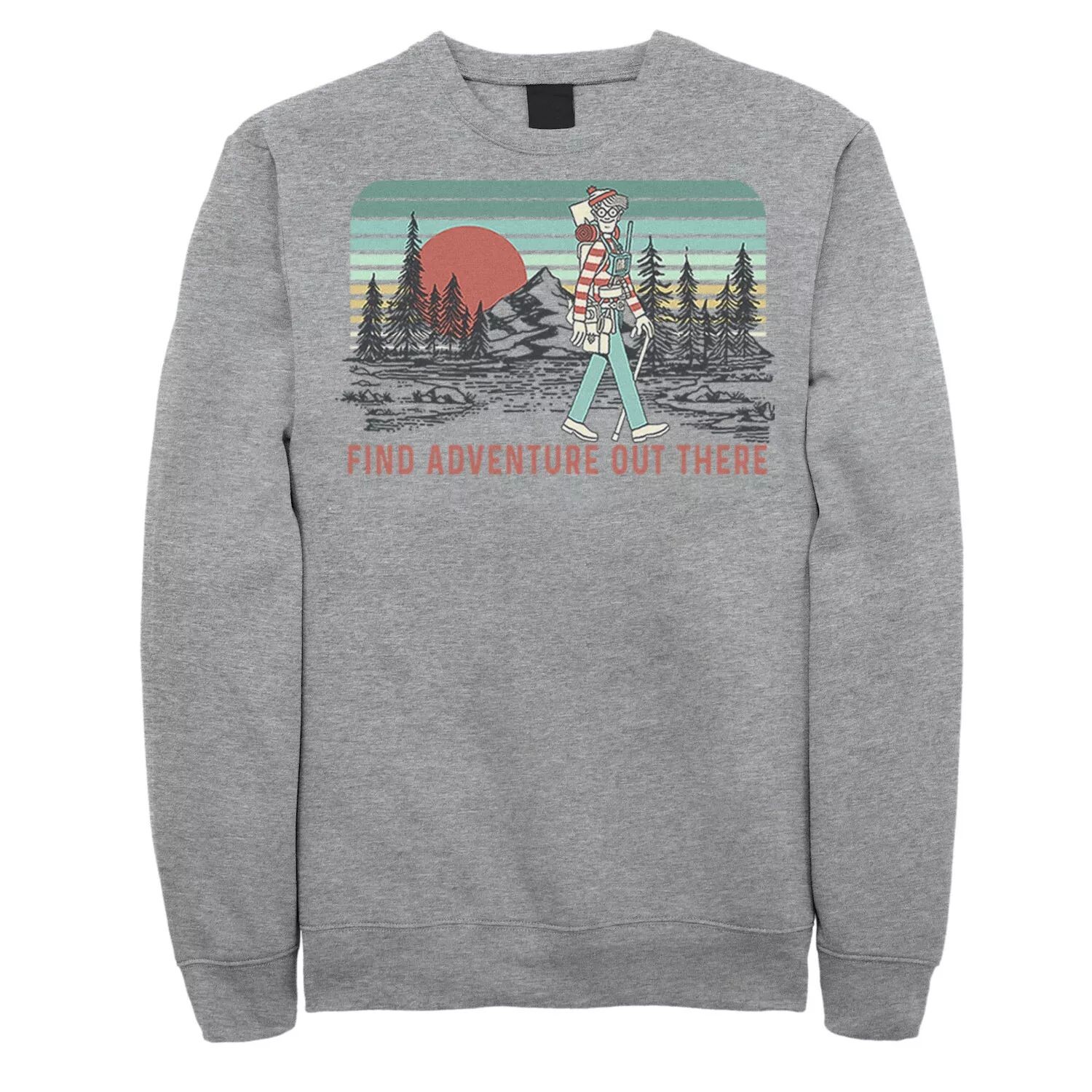 

Флис для подростков «Where's Waldo Find Adventure Out There» Licensed Character