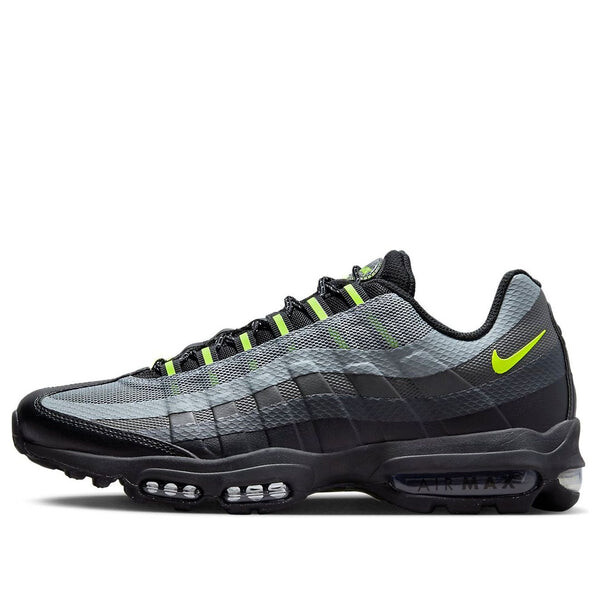 

Кроссовки air max 95 ultra 'black grey volt' Nike, черный