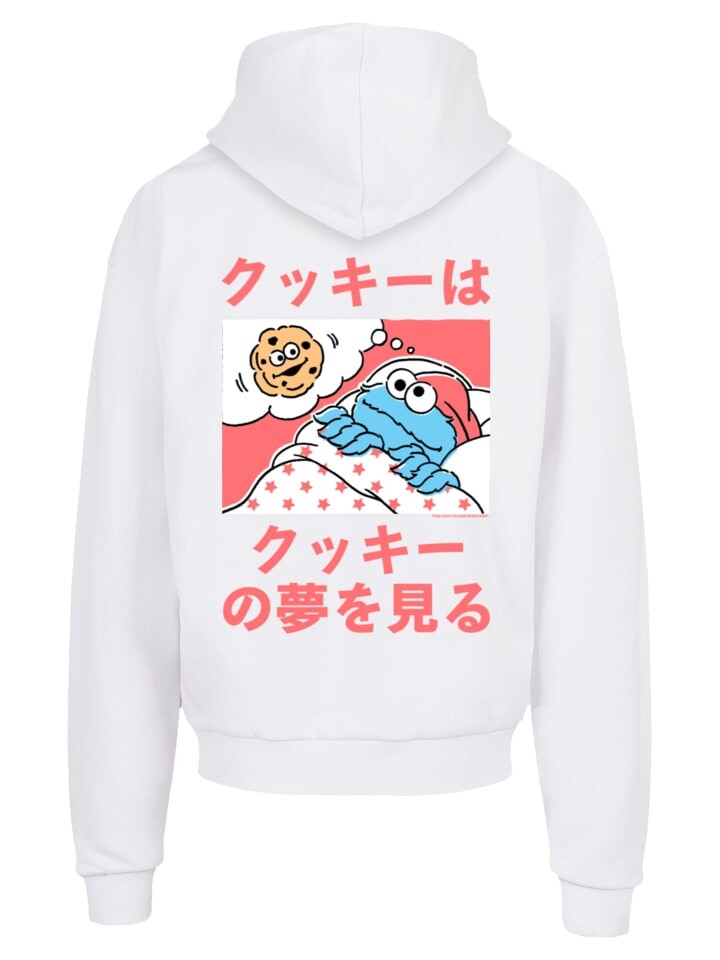 

Пуловер F4NT4STIC Heavy Sesamstraße Cookie Dreams, белый
