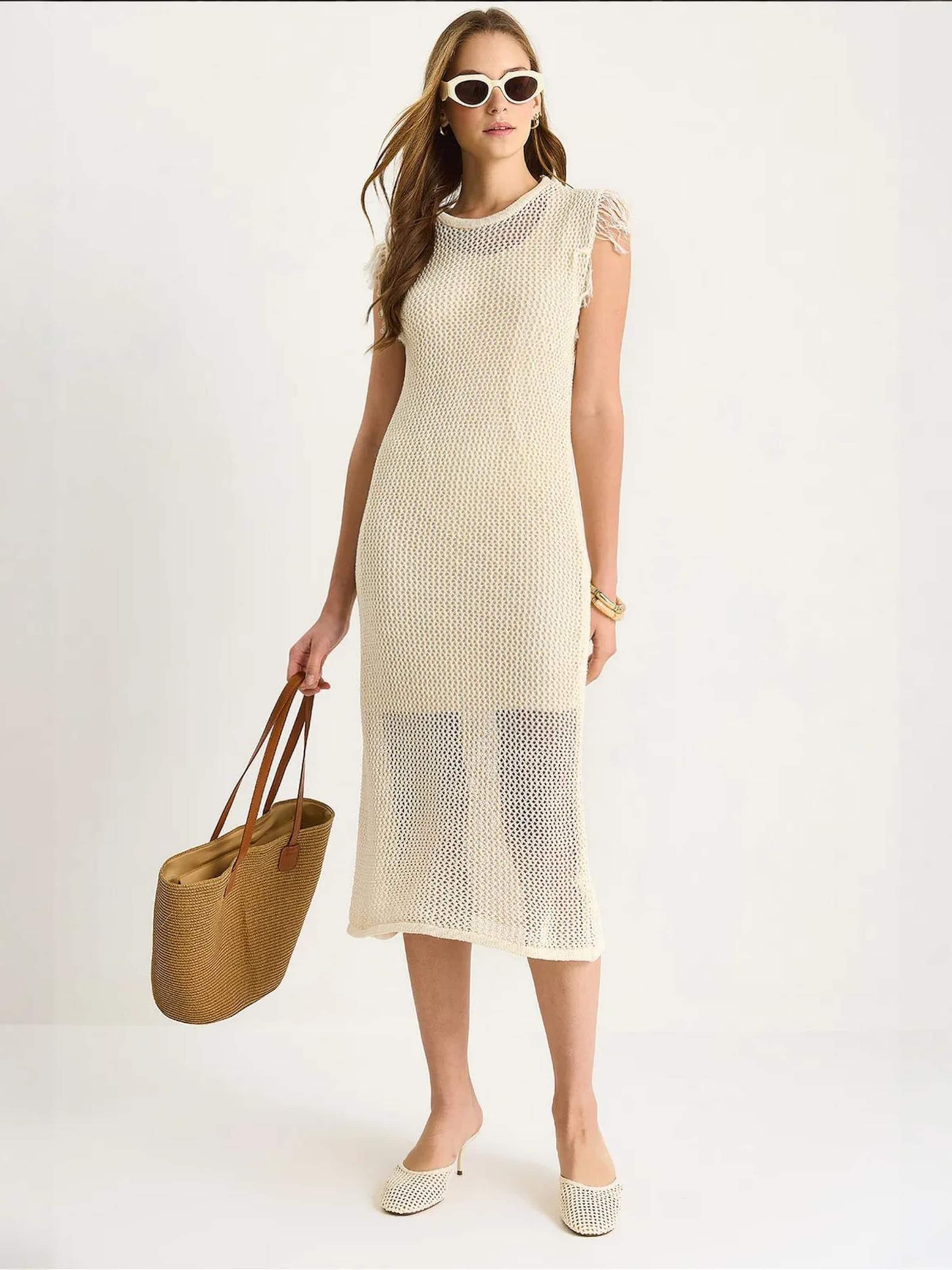 

Bianco Lucci Платье для пляжа в песочном цвете