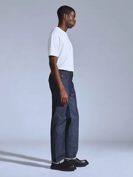 Джинсы BLUETAB 80S 501(R) темно-синего цвета. Сделано в Японии Levi's, Dark Indigo - Flat Finish — фото 3