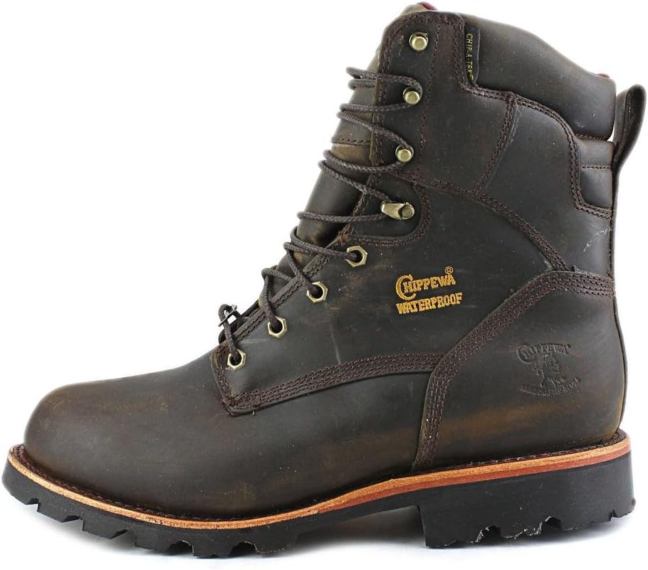 Мужские ботинки Chippewa 29416 8 водонепроницаемые утепленные, Bay Apache — фото 2