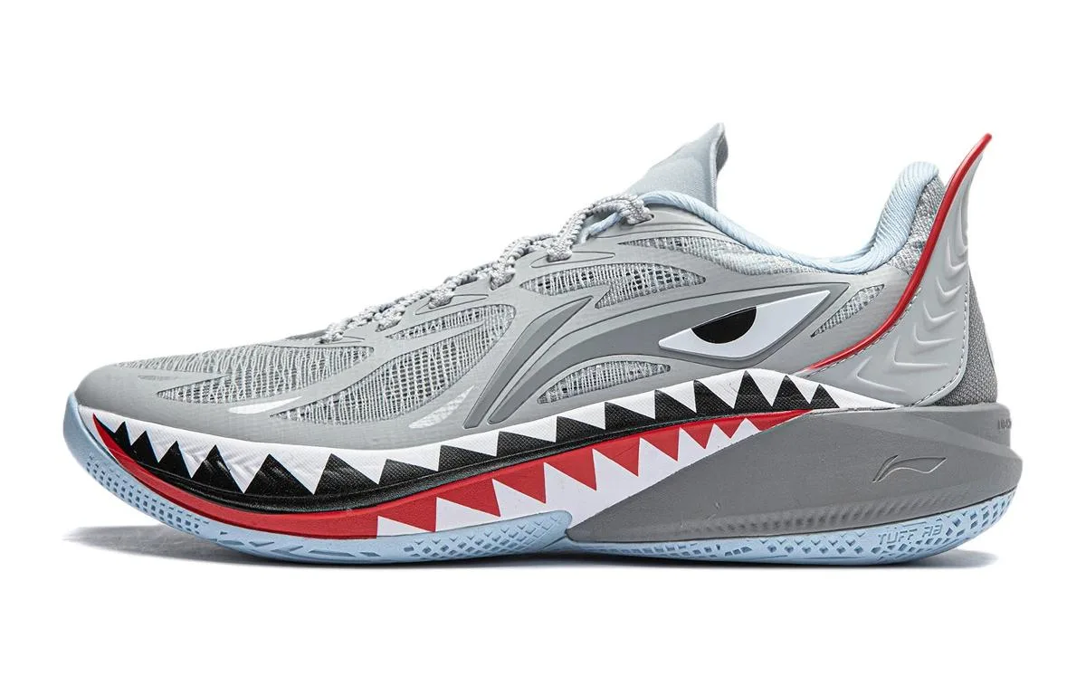 Li-Ning YOUNG SONIC 12 LIGHT FOAM ULTRA тканевые кроссовки на шнуровке с противоскользящей, износостойкой и дышащей подошвой YOUNG, Mist Gray