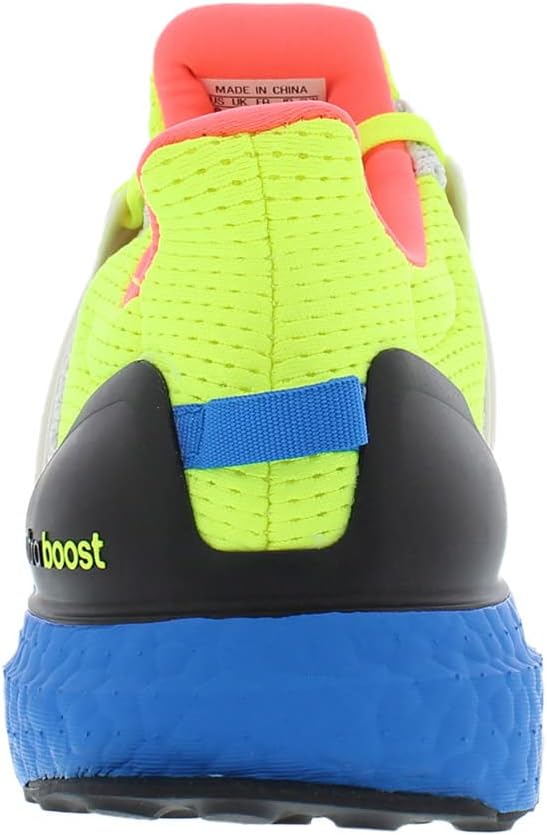 Мужские кроссовки Adidas Ultraboost 1.0, белый/желтый — фото 3