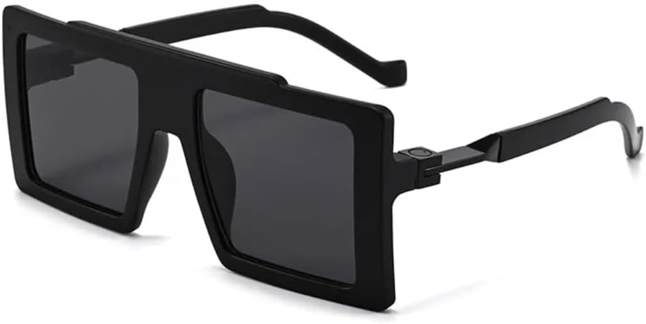 

Ретро солнцезащитные очки в толстой оправе, градиентные квадратные, женские, роскошные, мужские, повседневные, универсальные, с защитой от УФ-излучения UV400 UATXTAU, Black