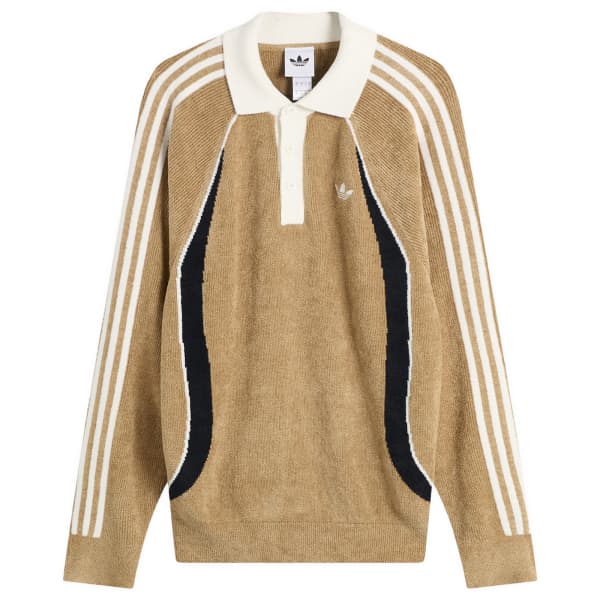 

Виконс поло Adidas, cardboard, черный & off белый