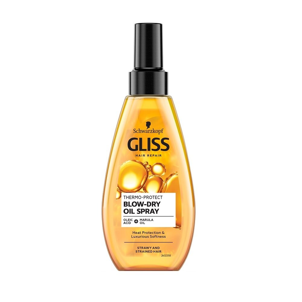

Schwarzkopf, Gliss Kur Thermo Protect, термозащитное масло в спрее, 150 мл