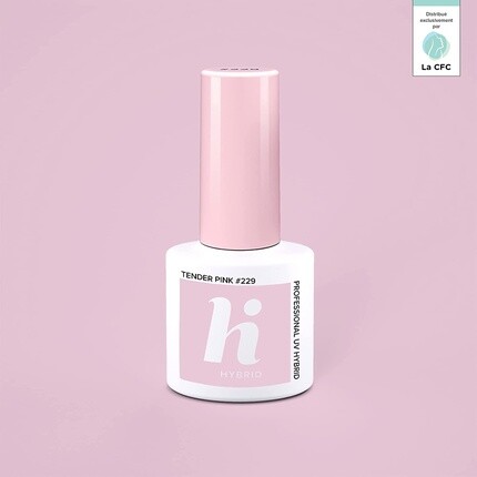 #229 Лак для ногтей «Нежно-розовый» 5мл, Hi Hybrid — фото 2