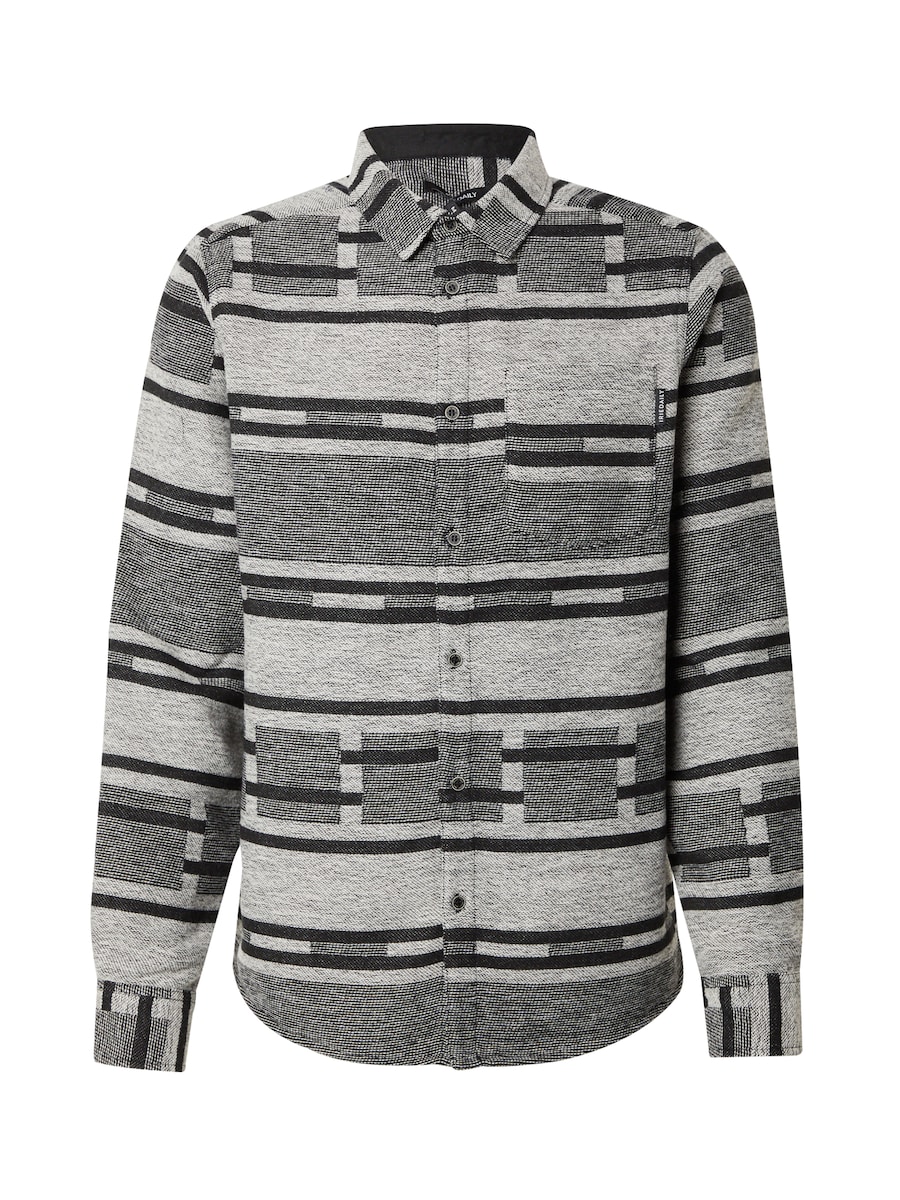 

Рубашка на пуговицах классического кроя Iriedaily Santania, черный