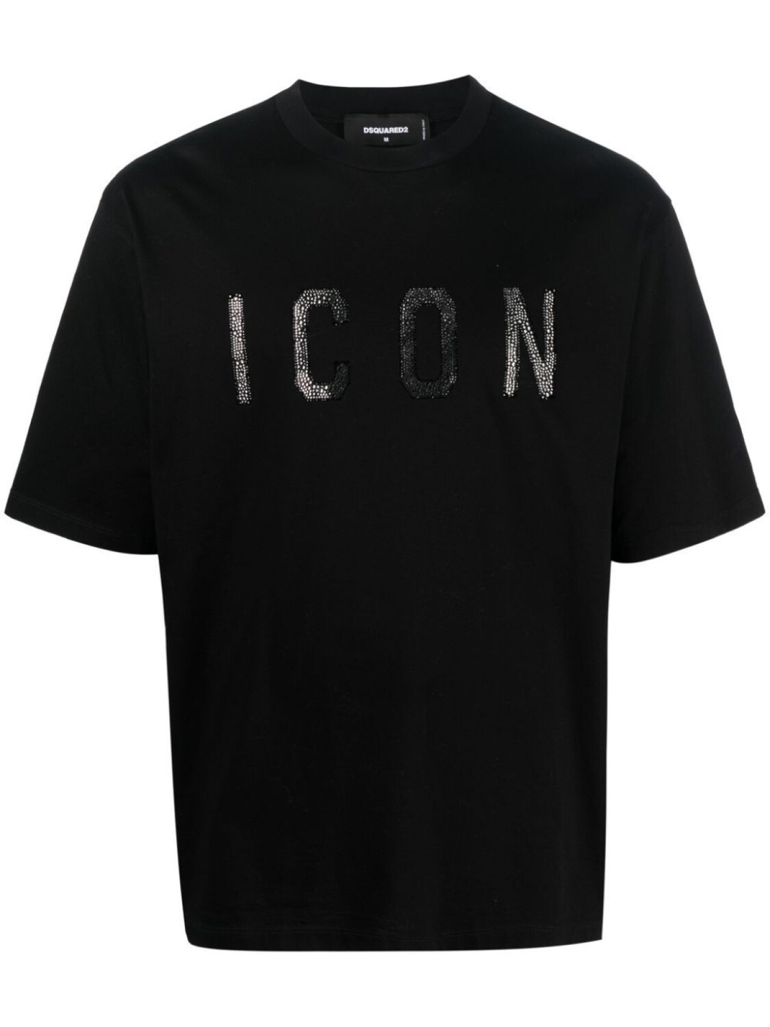 

Dsquared2 Icon-print cotton T-shirt, черный