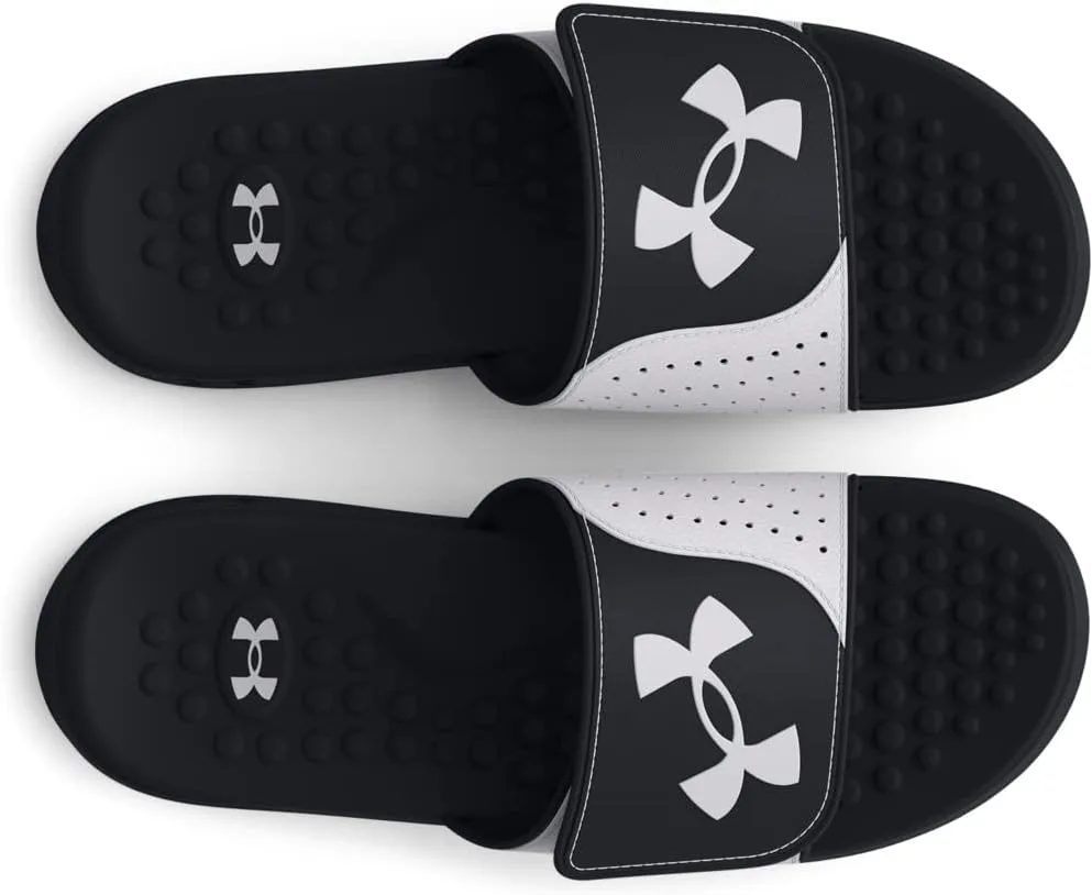 Сандалии-шлепанцы Under Armour Ignite 7 для мужчин, белый/черный — фото 3