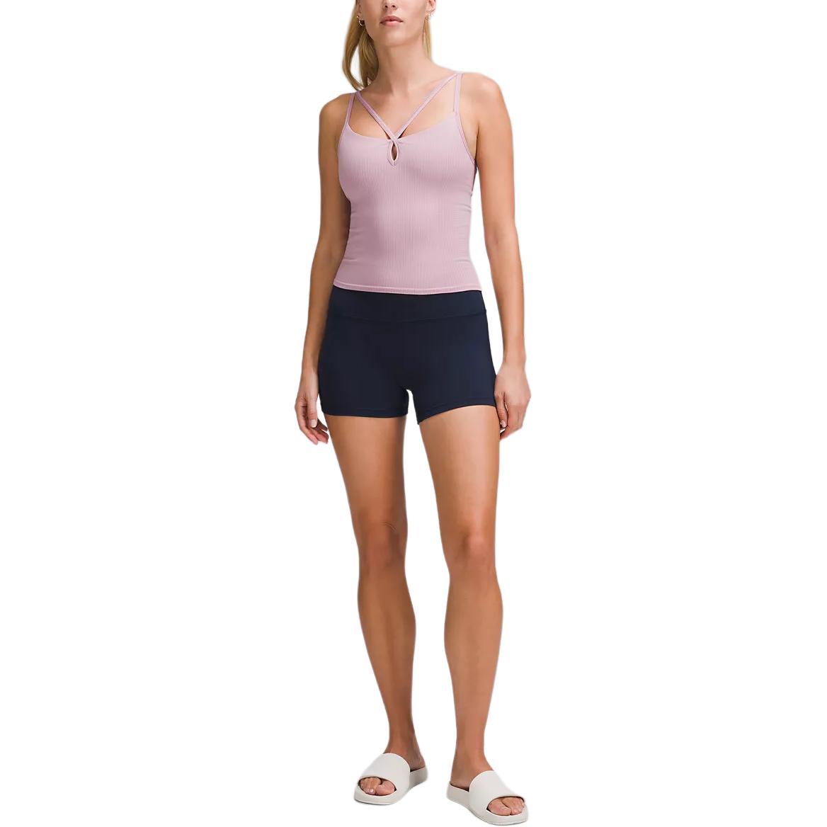 

Футболка Ebb To Street Женская Lululemon, Розовый румянец/Розовый румянец