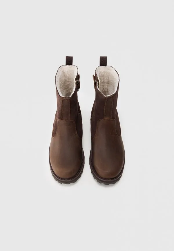 Зимние ботинки унисекс courma средней высоты Timberland, Dark Brown — фото 4