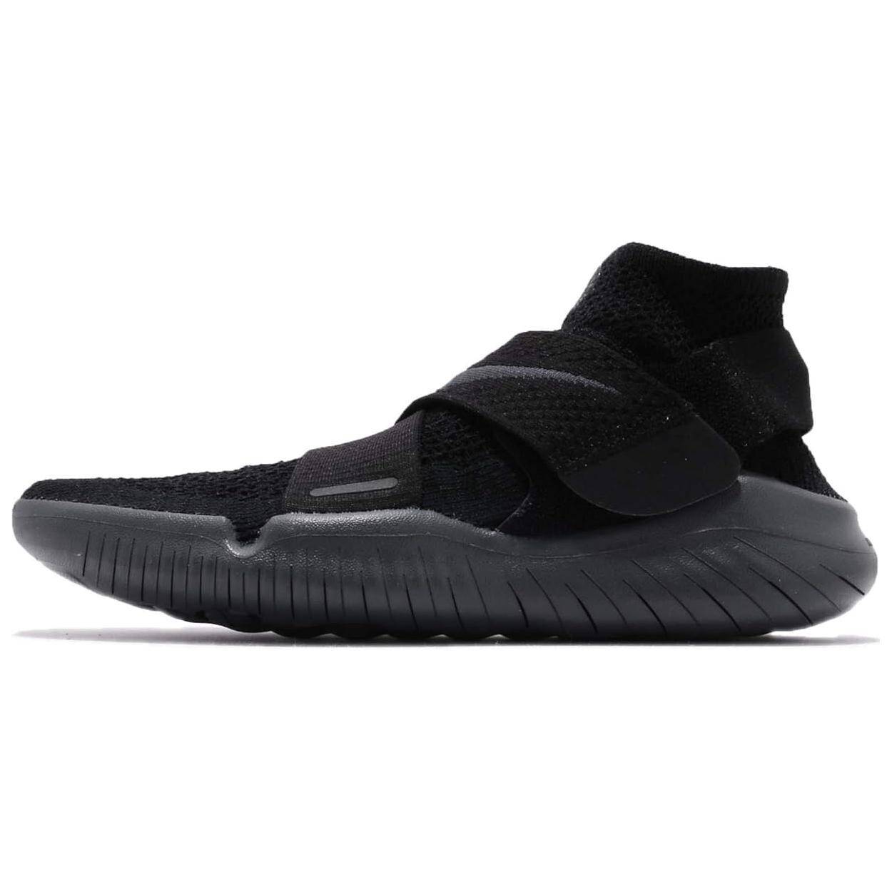 

Кроссовки Nike Free RN Motion Flyknit 2018 Black Anthracite, черный