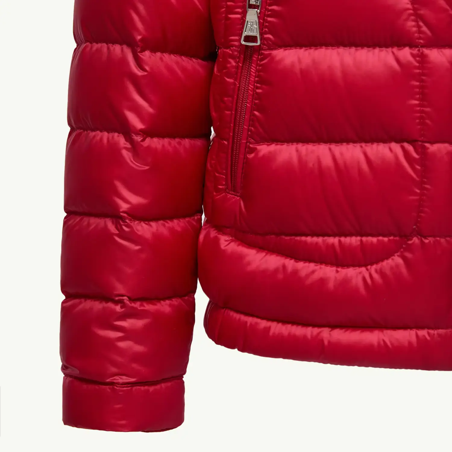 Куртка пуховая Acorus SS26 для детей Moncler, red — фото 3