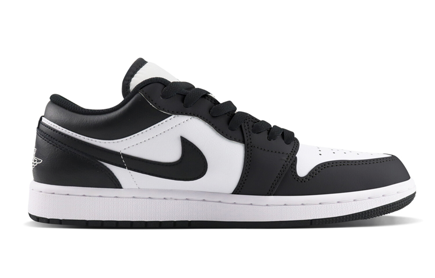 

Кроссовки Air Jordan 1 Vintage Basketball Shoes Men Low-top Black/white, белый/черный