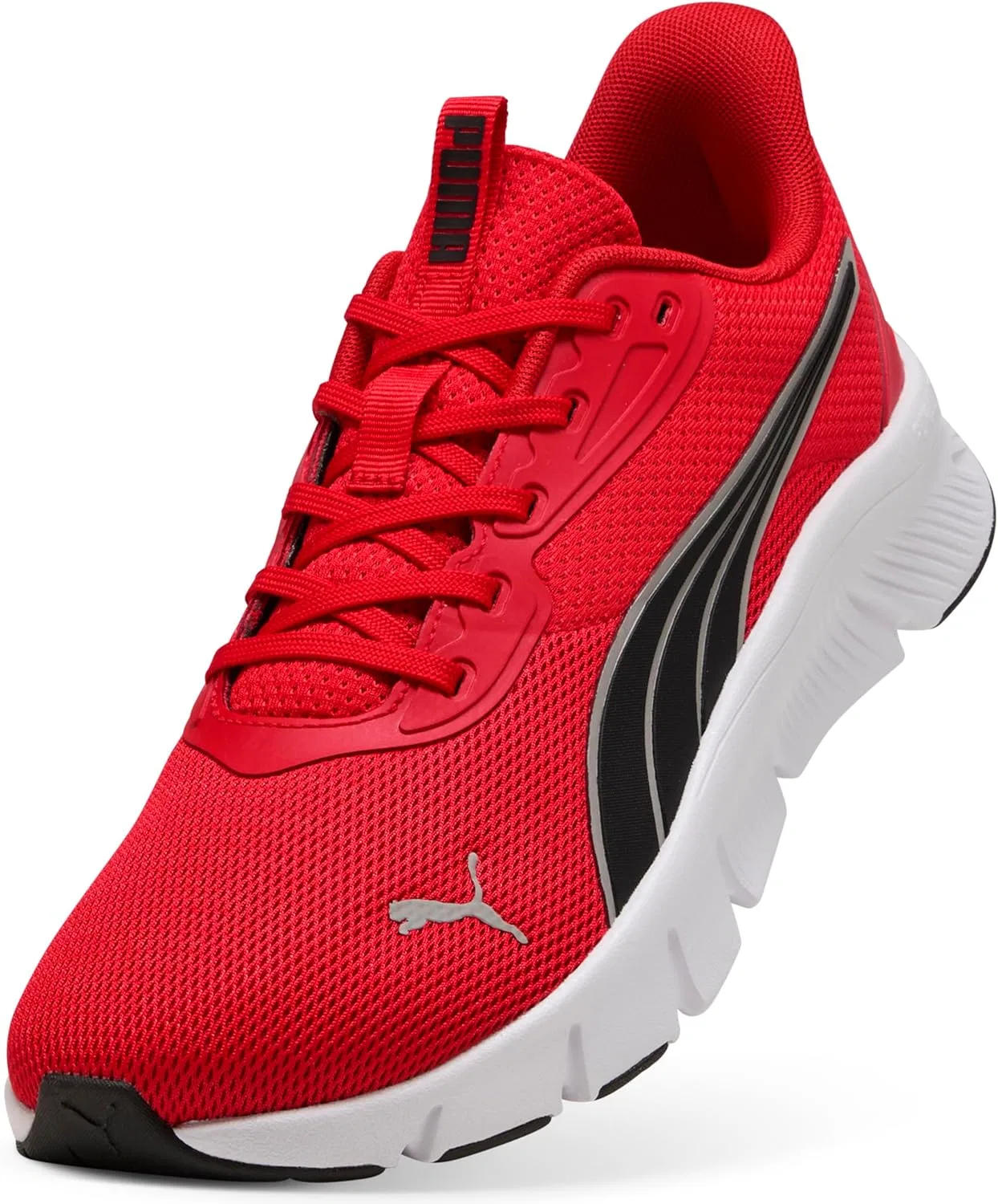 Мужские кроссовки PUMA Flexfocus Lite Modern Cross Trainer, For All Time Red Puma Black Gray Echo — фото 2