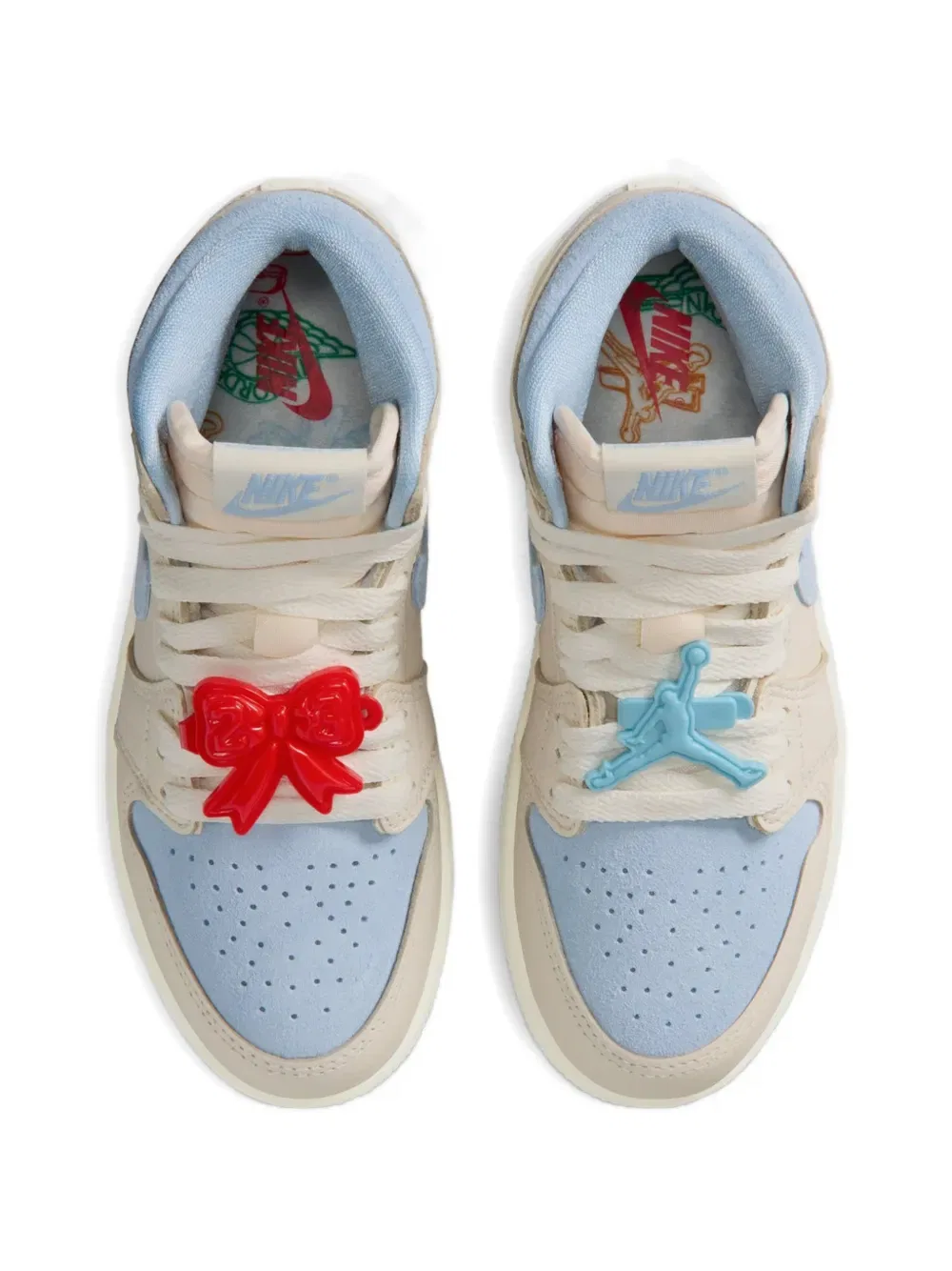 Кроссовки Air Jordan 1 Jordan Kids, нейтральный — фото 2