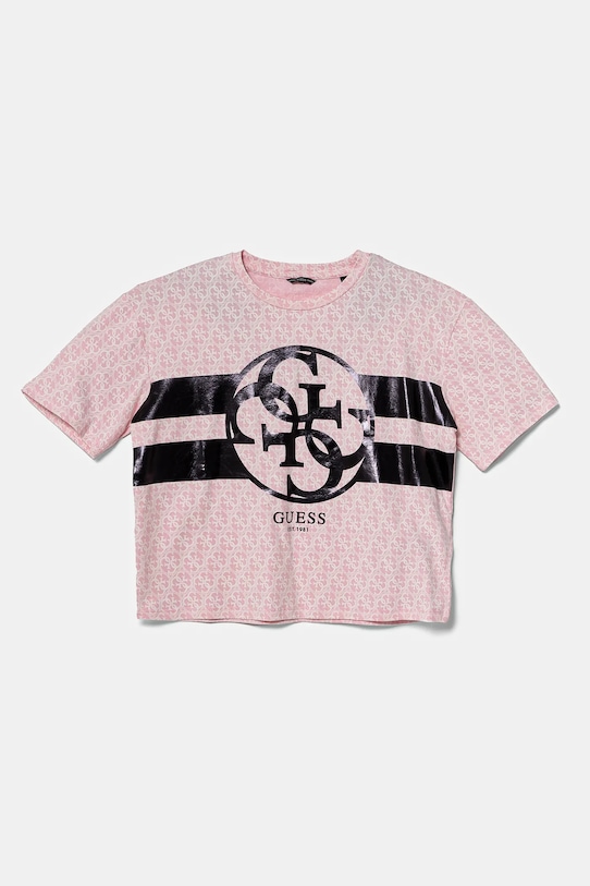 

Детская футболка Guess, розовый