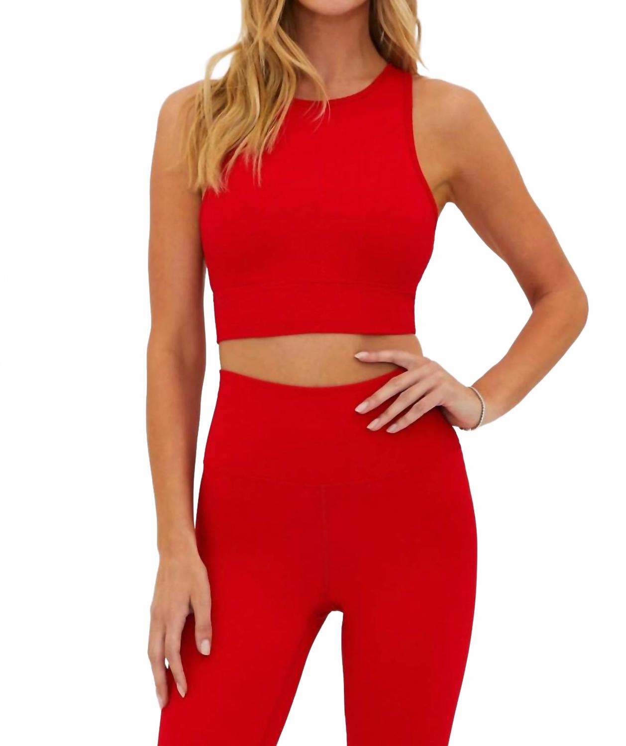 

Топ без рукавов Azalea в веселом красном Beach Riot