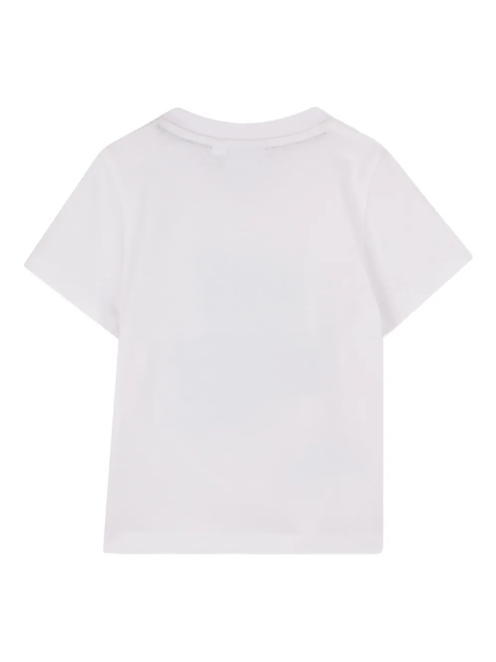 Футболка с графичным принтом Boss Kidswear, белый — фото 2