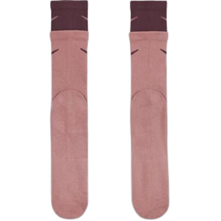 Nike Носки Crew Unisex 604 Stardust Red/Night Brown Red — фото 3
