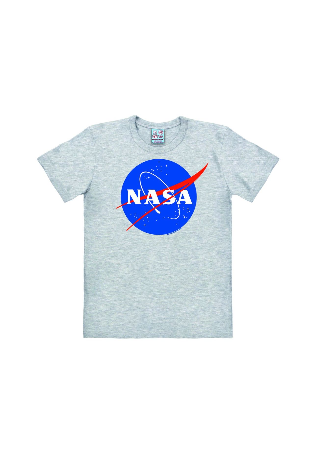 

Футболка Easyfit NASA — логотип LOGOSHIRT, цвет Grey-melange