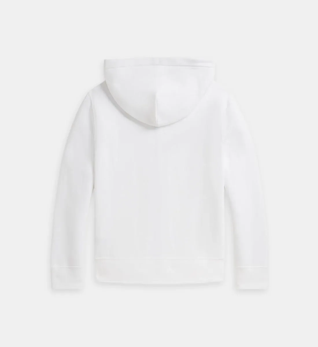 Флисовая толстовка на молнии с капюшоном POLO RALPH LAUREN, белый — фото 2