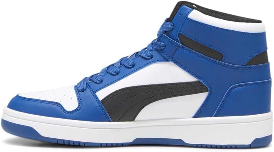 Мужские кроссовки PUMA Rebound Layup, белый/черный — фото 4