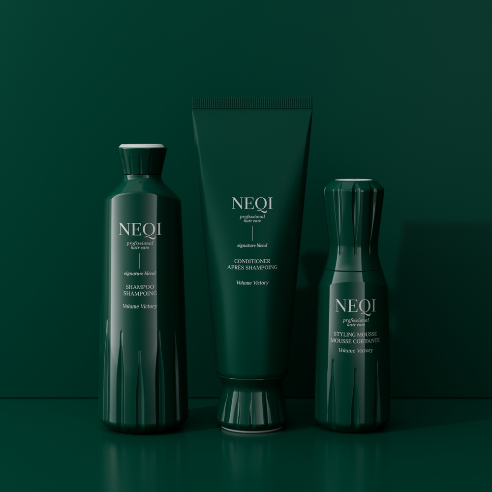Мусс для укладки Volume Victory для тонких волос с недостатком объема Neqi, su apsauga nuo karščio 150 мл — фото 3