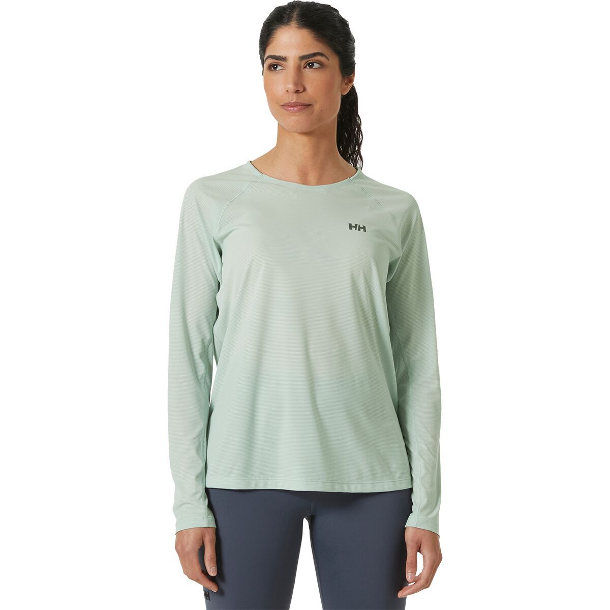 

Длинный рукав футболка Trail Helly Hansen, зеленый