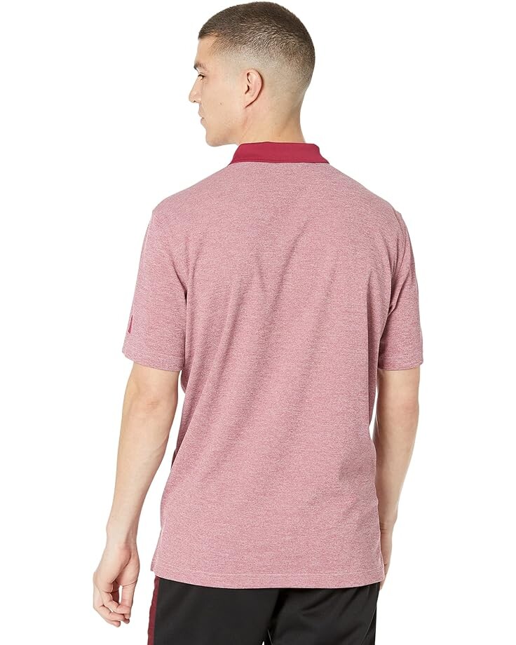 

Поло Adidas Go-To No Show Polo, цвет Legacy Burgundy/Almost Pink