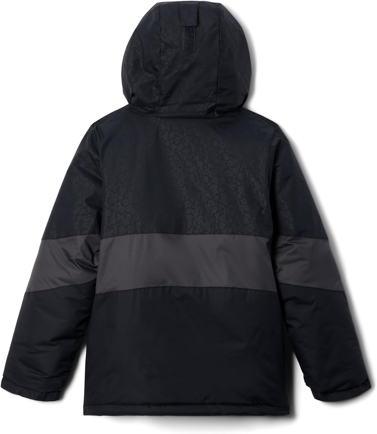 Куртка Columbia Girls' Horizon Ride Ii, Black, Black Posies Embossed, Shark — фото 2