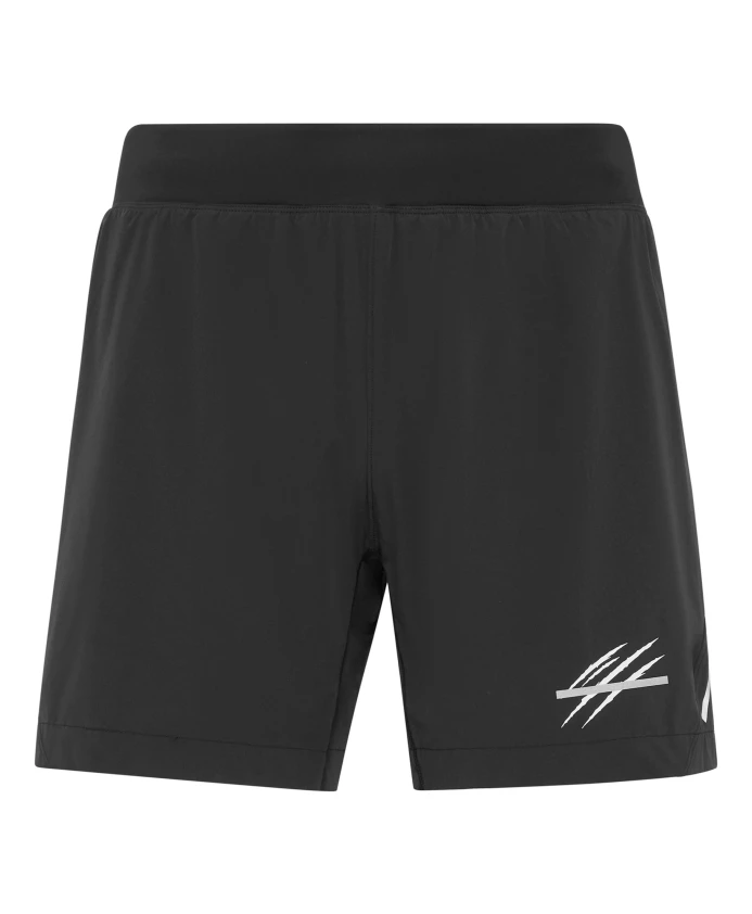 

Технические беговые шорты с царапинами Plein Sport, черный