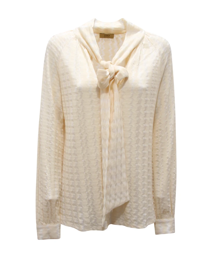 

Вязаная блузка Blusa wo 4322144 Pho Firenze, белый