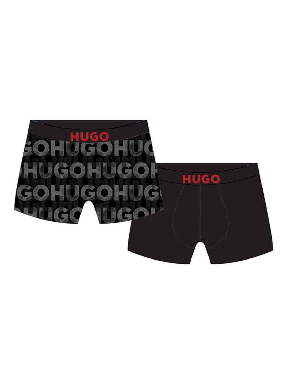 

HUGO KIDS боксеры с эластичным поясом, черный