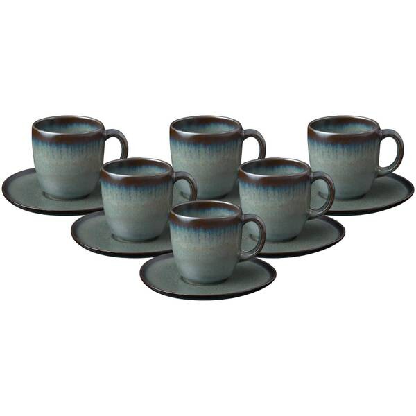 

Кофейный набор лаве 12 шт. Villeroy & Boch, серый