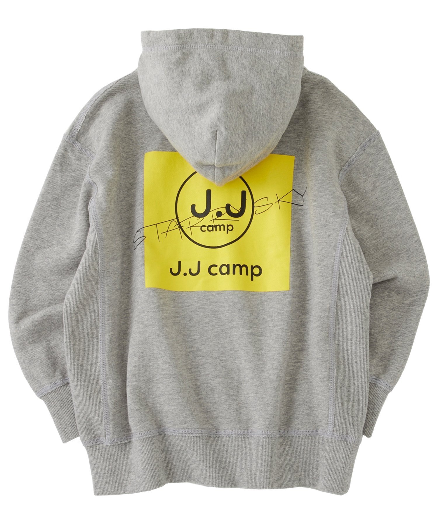 Детская толстовка JJ CAMP/(K), 100% хлопок, свободный крой, на молнии, JJ CAMP J.J Camp, MOKU — фото 2