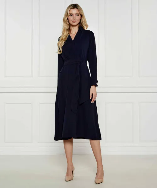 

Платье с поясом Rowella Lauren Ralph Lauren, синий