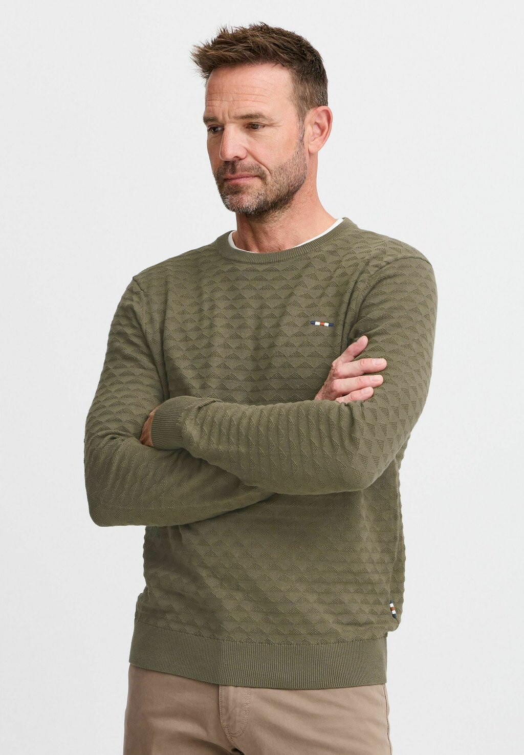 

Джемпер KYLE STRUCTURE CREWNECK FQ1924, цвет Evergreen