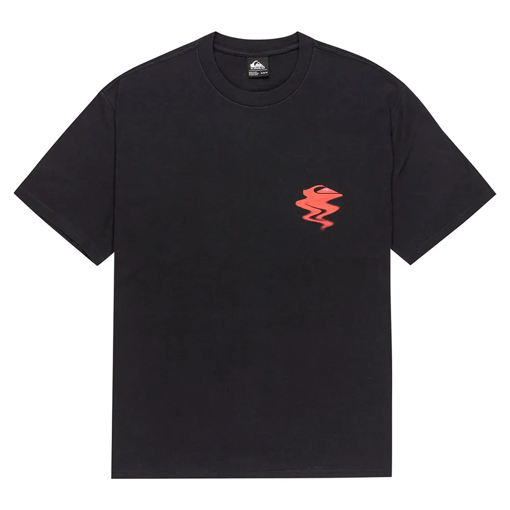 

Футболка с коротким рукавом Quiksilver Melt Away, черный