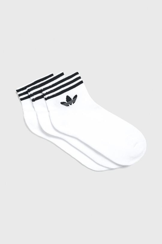 

Носки (3 пары) adidas Originals, белый