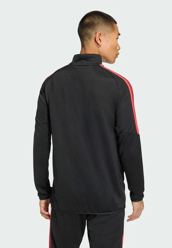 Тренировочная футболка tiro26 с длинными рукавами Adidas Performance, Black Semi Lucid Red — фото 2