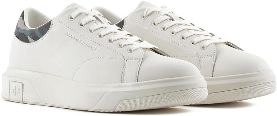 

Мужские кроссовки Armani Exchange Venice на шнуровке, Off White/Camo